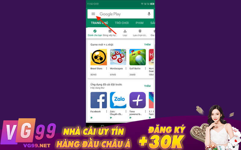 Hướng dẫn đăng ký tài khoản VG99 casino