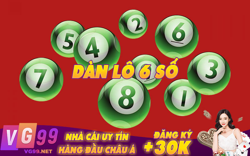 Dàn lô 6 số