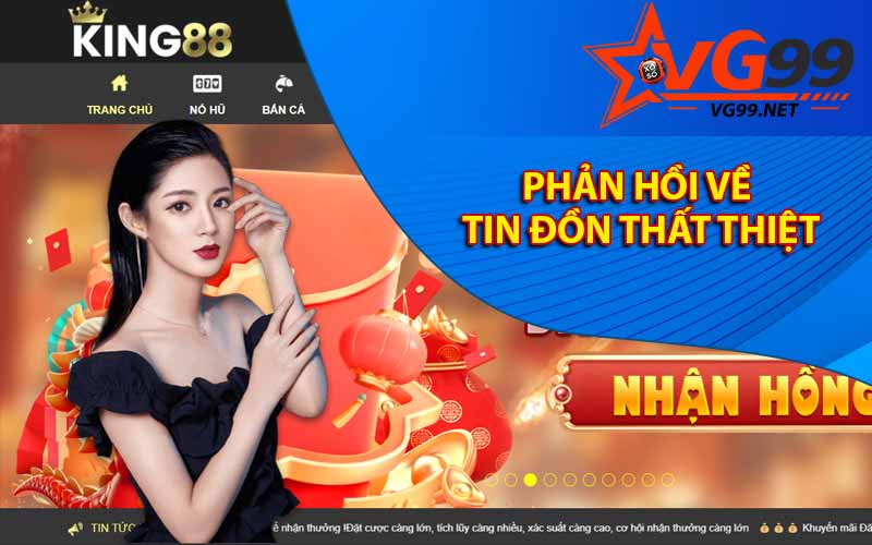 Phản hồi về tin đồn thất thiệt